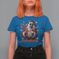 67 Terrifier Santa Horror Christmas T Shirt For Women Funny Six Seven Meme Holiday Movie - Wonder Print Shop