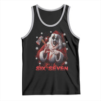 67 Terrifier Santa Horror Christmas Tank Top Funny Six Seven Meme Holiday Movie - Wonder Print Shop