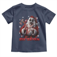 67 Terrifier Santa Horror Christmas Toddler T Shirt Funny Six Seven Meme Holiday Movie - Wonder Print Shop