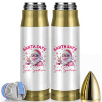 67 Six Seven Pink Santa Christmas Meme Bullet Tumbler - Wonder Print Shop