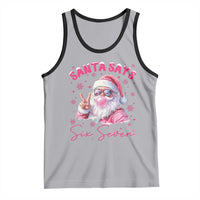 67 Six Seven Pink Santa Christmas Meme Tank Top - Wonder Print Shop