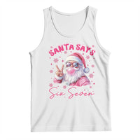 67 Six Seven Pink Santa Christmas Meme Tank Top - Wonder Print Shop