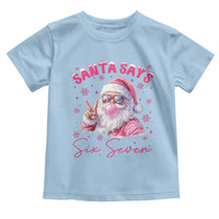 67 Six Seven Pink Santa Christmas Meme Toddler T Shirt - Wonder Print Shop