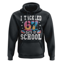 67 Days Of School Hoodie Six Seven Sports American Football Ice Cream Drip - Wonder Print Shop