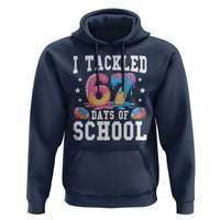 67 Days Of School Hoodie Six Seven Sports American Football Ice Cream Drip - Wonder Print Shop