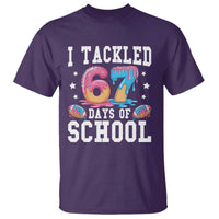 67 Days Of School T Shirt Six Seven Sports American Football Ice Cream Drip - Wonder Print Shop