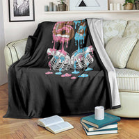 67 Football Meme Throw Blanket Six Seven Sports American Football Ice Cream Drip - Wonder Print Shop