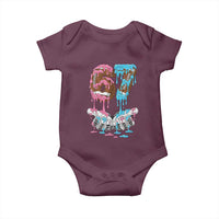 67 Football Meme Baby Onesie Six Seven Sports American Football Ice Cream Drip - Wonder Print Shop