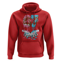67 Football Meme Hoodie Six Seven Sports American Football Ice Cream Drip - Wonder Print Shop