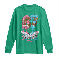 67 Football Meme Long Sleeve Shirt Six Seven Sports American Football Ice Cream Drip - Wonder Print Shop