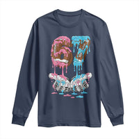 67 Football Meme Long Sleeve Shirt Six Seven Sports American Football Ice Cream Drip - Wonder Print Shop