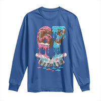 67 Football Meme Long Sleeve Shirt Six Seven Sports American Football Ice Cream Drip - Wonder Print Shop