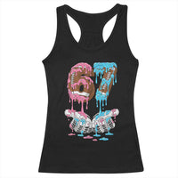67 Football Meme Racerback Tank Top Six Seven Sports American Football Ice Cream Drip - Wonder Print Shop