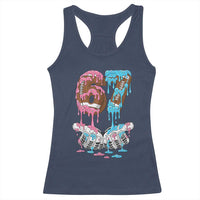 67 Football Meme Racerback Tank Top Six Seven Sports American Football Ice Cream Drip - Wonder Print Shop