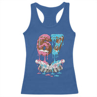 67 Football Meme Racerback Tank Top Six Seven Sports American Football Ice Cream Drip - Wonder Print Shop