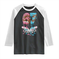 67 Football Meme Raglan Shirt Six Seven Sports American Football Ice Cream Drip - Wonder Print Shop