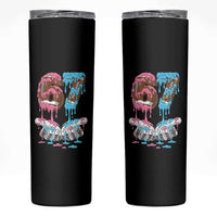 67 Football Meme Skinny Tumbler Six Seven Sports American Football Ice Cream Drip - Wonder Print Shop