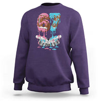 67 Football Meme Sweatshirt Six Seven Sports American Football Ice Cream Drip - Wonder Print Shop
