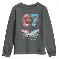 67 Football Meme Youth Sweatshirt Six Seven Sports American Football Ice Cream Drip - Wonder Print Shop