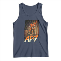 Dirt Bike American Flag Tank Top - Wonder Print Shop
