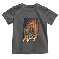 Dirt Bike American Flag Toddler T Shirt - Wonder Print Shop
