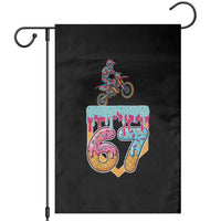 67 Six Seven Meme Garden Flag Funny Dirt Bike Motocross Ice Cream Drip - Wonder Print Shop