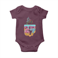 67 Six Seven Meme Baby Onesie Funny Dirt Bike Motocross Ice Cream Drip - Wonder Print Shop