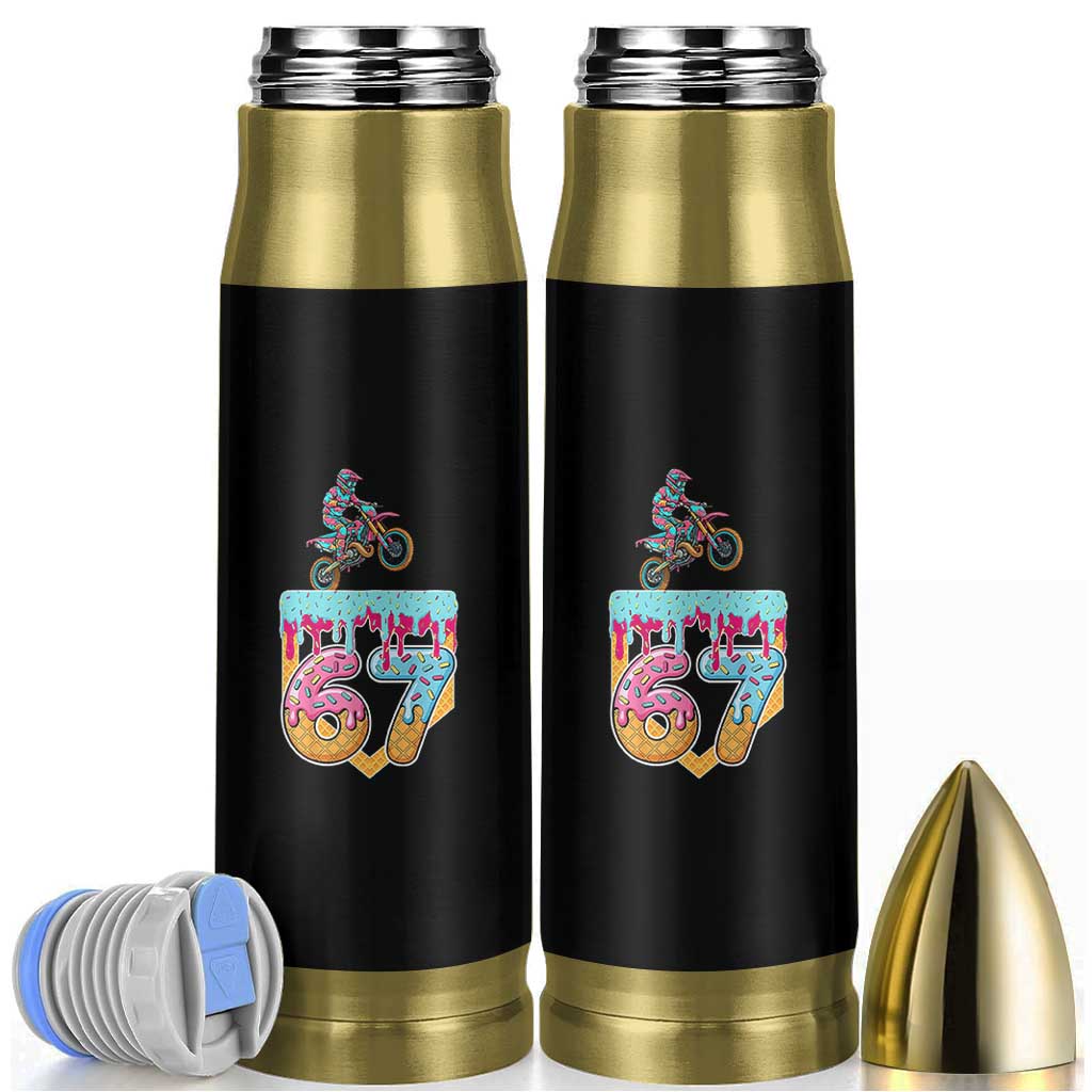 67 Six Seven Meme Bullet Tumbler Funny Dirt Bike Motocross Ice Cream Drip - Wonder Print Shop