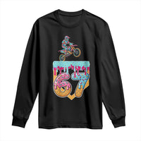 67 Six Seven Meme Long Sleeve Shirt Funny Dirt Bike Motocross Ice Cream Drip - Wonder Print Shop
