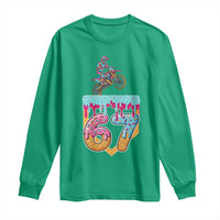 67 Six Seven Meme Long Sleeve Shirt Funny Dirt Bike Motocross Ice Cream Drip - Wonder Print Shop