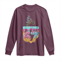 67 Six Seven Meme Long Sleeve Shirt Funny Dirt Bike Motocross Ice Cream Drip - Wonder Print Shop