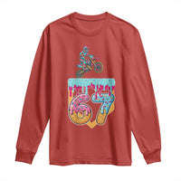 67 Six Seven Meme Long Sleeve Shirt Funny Dirt Bike Motocross Ice Cream Drip - Wonder Print Shop