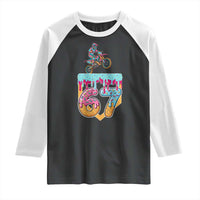 67 Six Seven Meme Raglan Shirt Funny Dirt Bike Motocross Ice Cream Drip - Wonder Print Shop