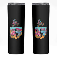 67 Six Seven Meme Skinny Tumbler Funny Dirt Bike Motocross Ice Cream Drip - Wonder Print Shop