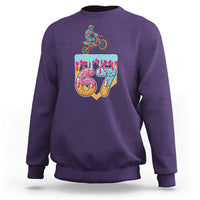 67 Six Seven Meme Sweatshirt Funny Dirt Bike Motocross Ice Cream Drip - Wonder Print Shop