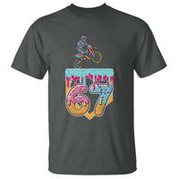 67 Six Seven Meme T Shirt Funny Dirt Bike Motocross Ice Cream Drip - Wonder Print Shop