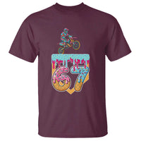 67 Six Seven Meme T Shirt Funny Dirt Bike Motocross Ice Cream Drip - Wonder Print Shop