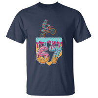 67 Six Seven Meme T Shirt Funny Dirt Bike Motocross Ice Cream Drip - Wonder Print Shop