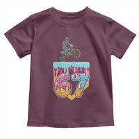 67 Six Seven Meme Toddler T Shirt Funny Dirt Bike Motocross Ice Cream Drip - Wonder Print Shop