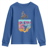 67 Six Seven Meme Youth Sweatshirt Funny Dirt Bike Motocross Ice Cream Drip - Wonder Print Shop