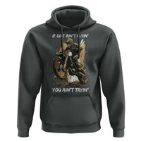 Dirt Bike Motocross Camo Hoodie If Dirt Ain't Flyin You Ain't Tryin - Wonder Print Shop