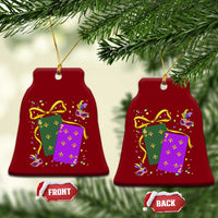 67 Mardi Gras Ceramic Ornament Funny Six Seven Playing Cards Meme