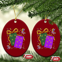 67 Mardi Gras Ceramic Ornament Funny Six Seven Playing Cards Meme