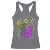 67 Mardi Gras Racerback Tank Top Funny Six Seven Playing Cards Meme