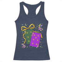 67 Mardi Gras Racerback Tank Top Funny Six Seven Playing Cards Meme