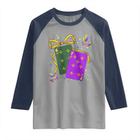 67 Mardi Gras Raglan Shirt Funny Six Seven Playing Cards Meme