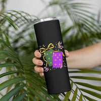 67 Mardi Gras Skinny Tumbler Funny Six Seven Playing Cards Meme