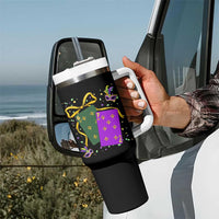 67 Mardi Gras Tumbler With Handle Funny Six Seven Playing Cards Meme