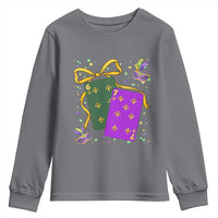 67 Mardi Gras Youth Sweatshirt Funny Six Seven Playing Cards Meme