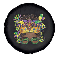 Mardi Gras Queen Spare Tire Cover Messy Pun Carnival Party